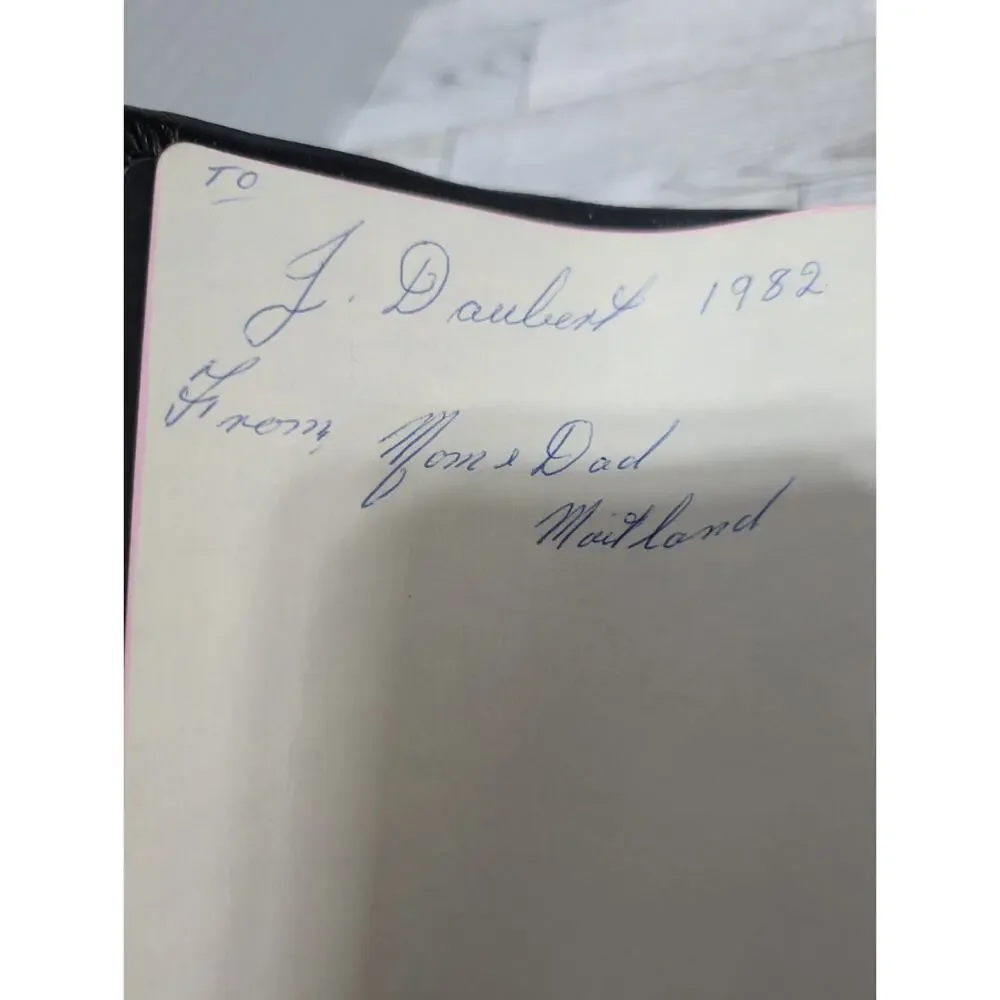 Holy BIBLE The New Scofield Reference Edition KJV Morocco Leather 1967 Oxford